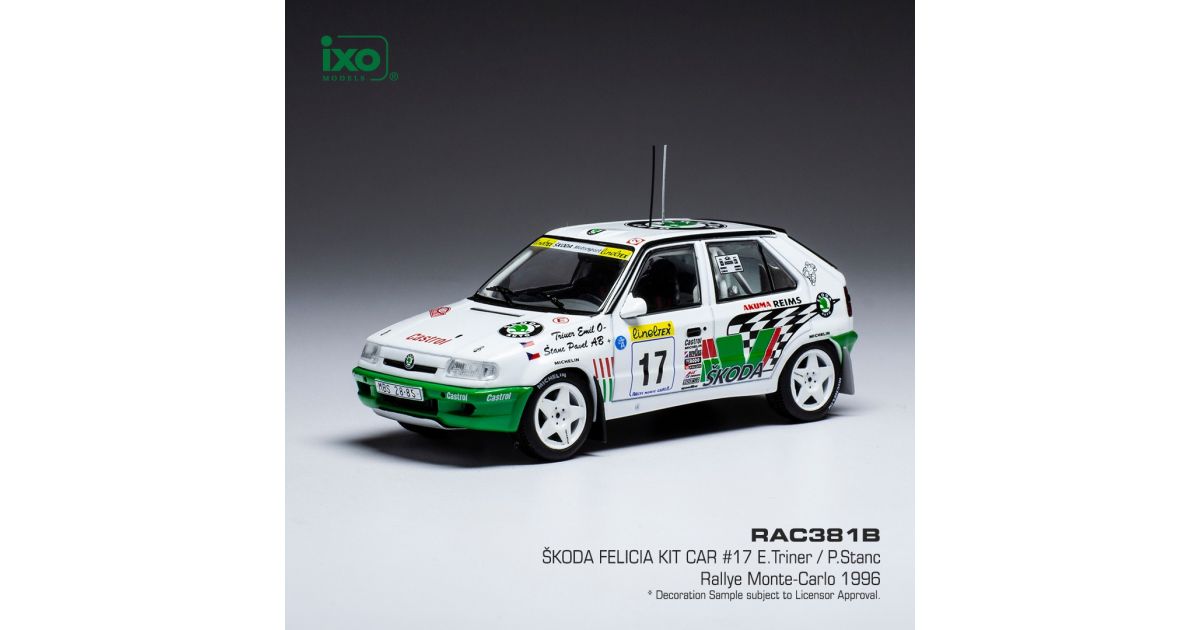 Skoda Felicia Kit Car E Triner P Stanc Rallye Monte Carlo