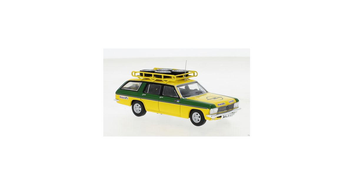 Opel Admiral B Caravan Team Irmscher Rally Assistance Pienoismallit