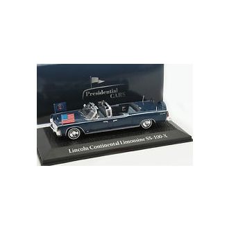 Lincoln continental limo ss 100 x *john f kennedy*, vm. 1963 blue