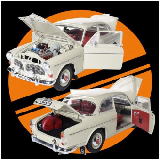 Volvo Amazon 122S, 1963 / 1965, Erikoisuus TODELLA ISO 1/8 Rakennussarja.